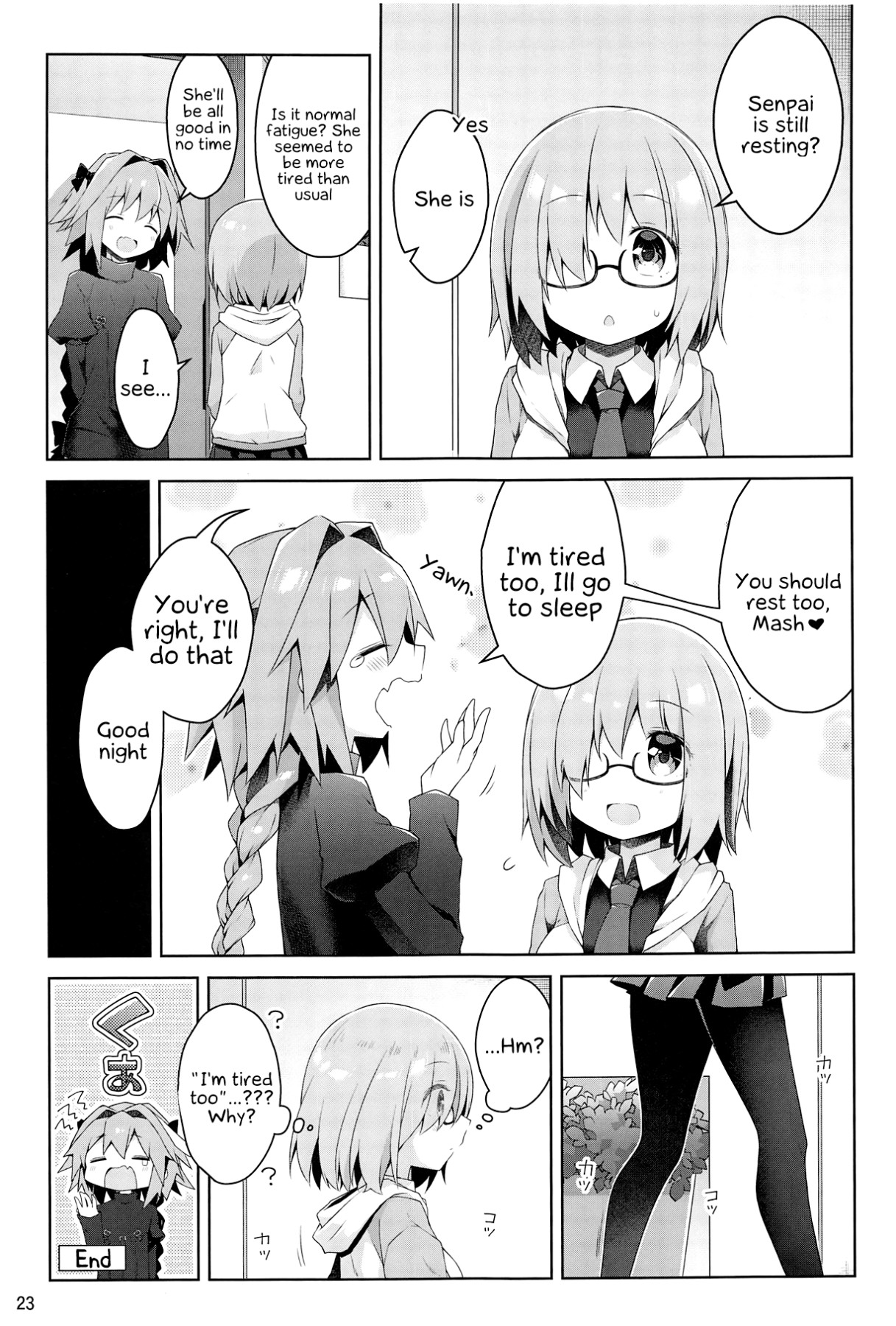 Hentai Manga Comic-A Day Off With Master-Read-24